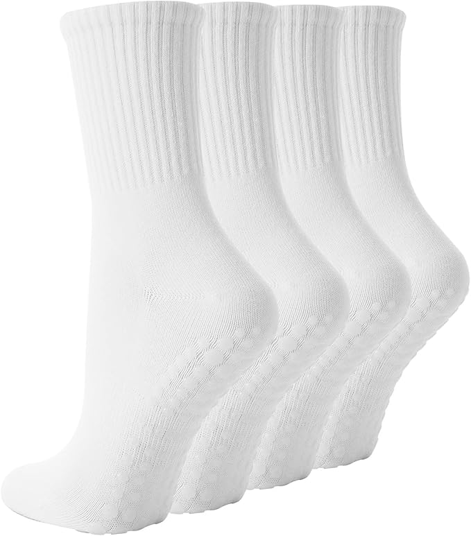 4 Pairs Pilates Socks